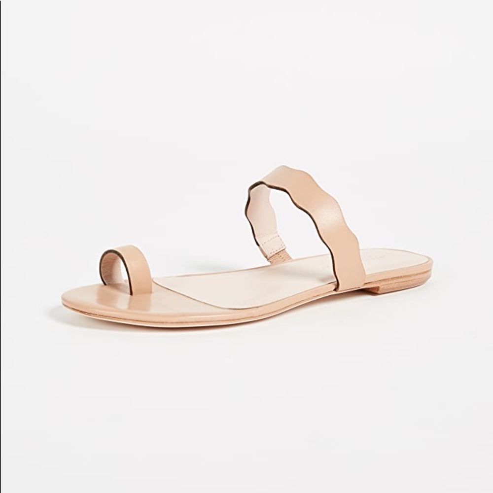 Loeffler Randall Petal Toe Ring Sandals 7